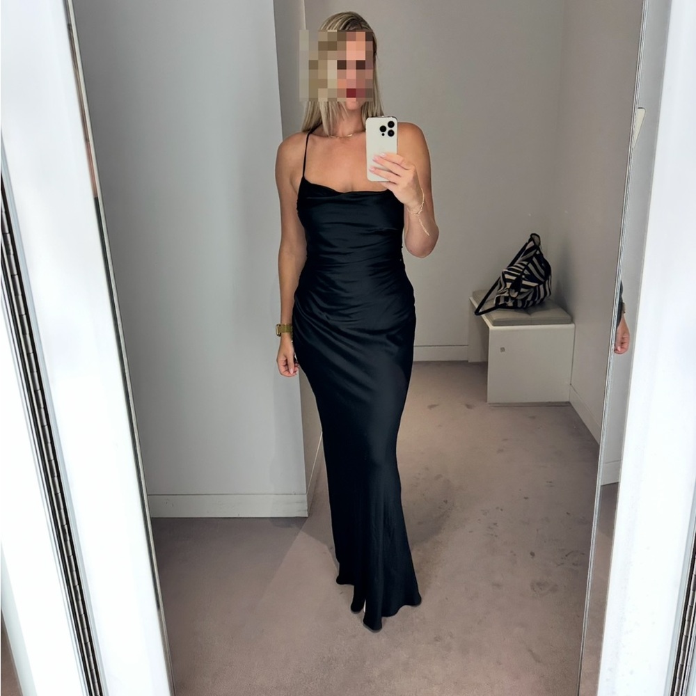Shona Joy La lune maxi cross back in Black - Size 8 (US), AUS 12 - Picture 1 of 5